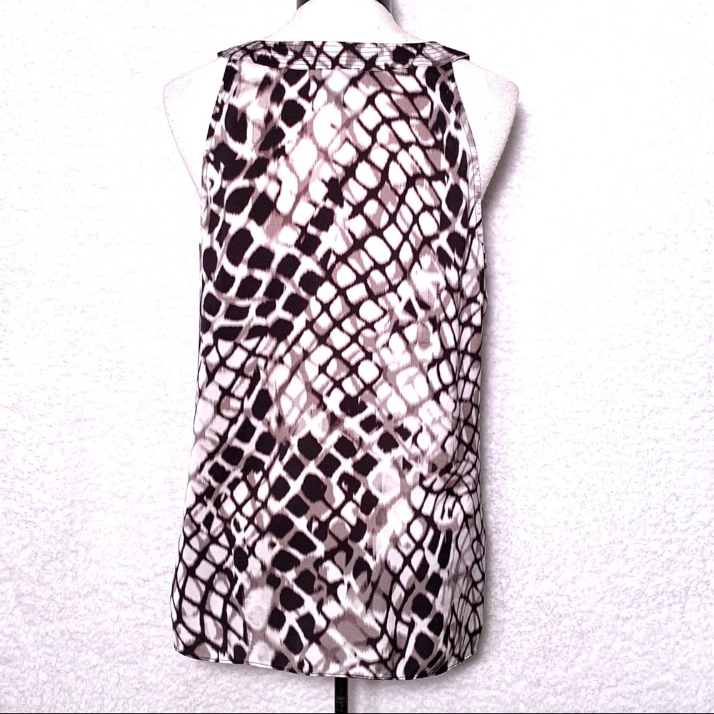 ❗️SOLD❗️Ann Taylor Silky Snake Print Blouse - Picture 4 of 8